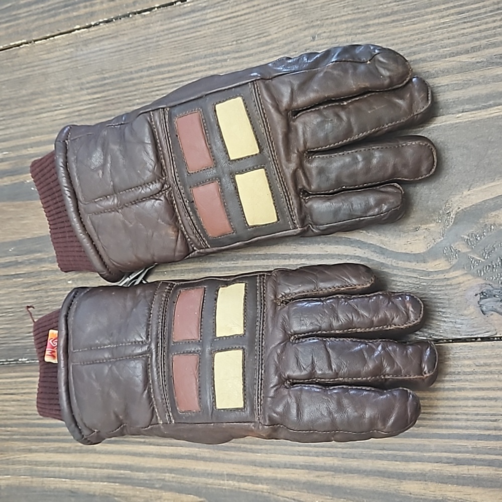 Kombi Vintage Leather Gloves